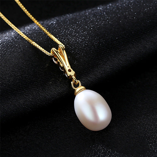 Waterdrop Natural Pearl Necklace