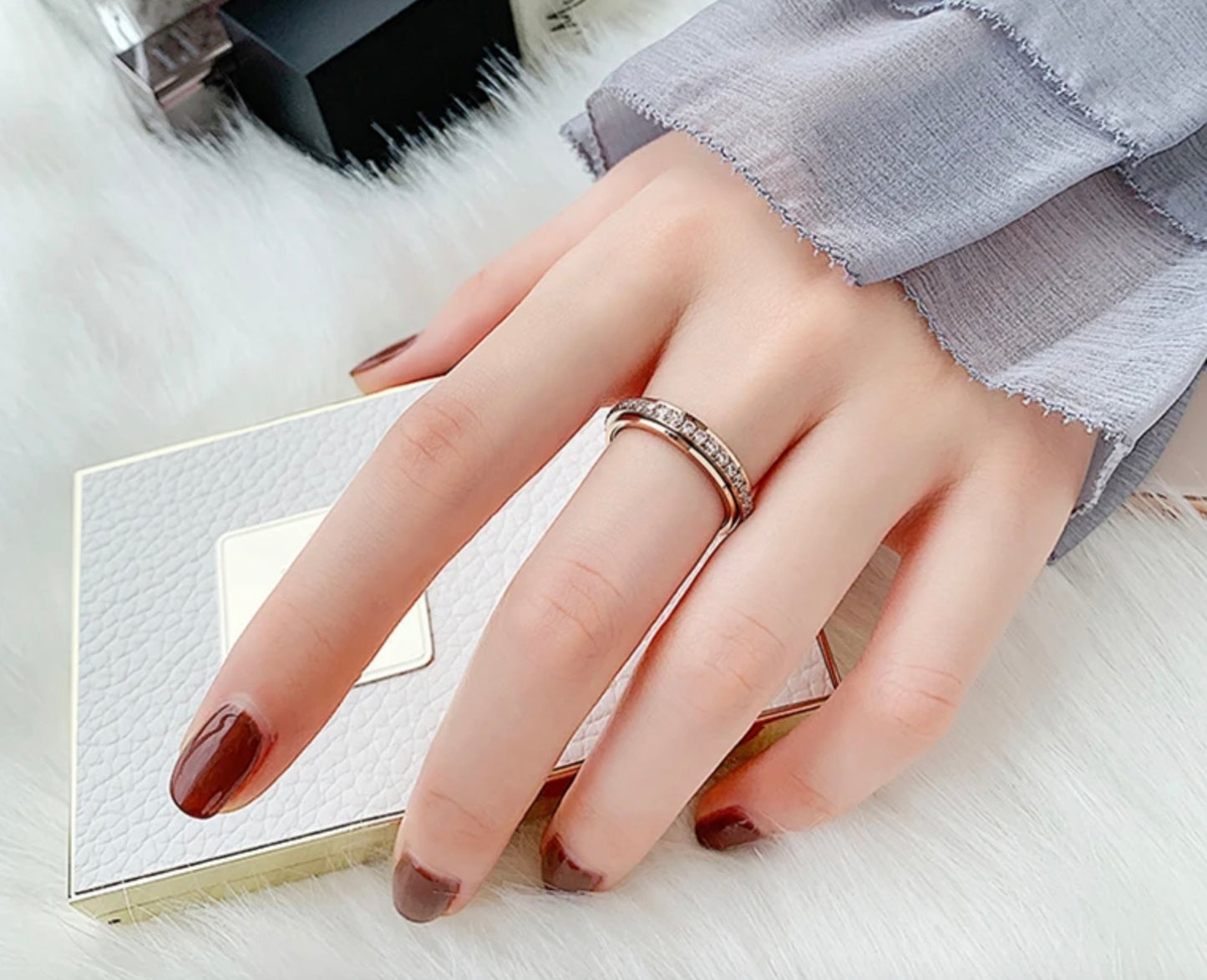 Stainless Steel Rotating Ring